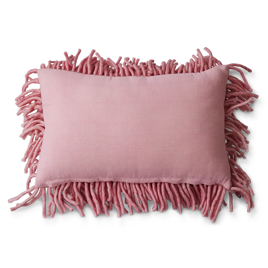 Rugged Cushion Pink 60 x 40cm - Image 5