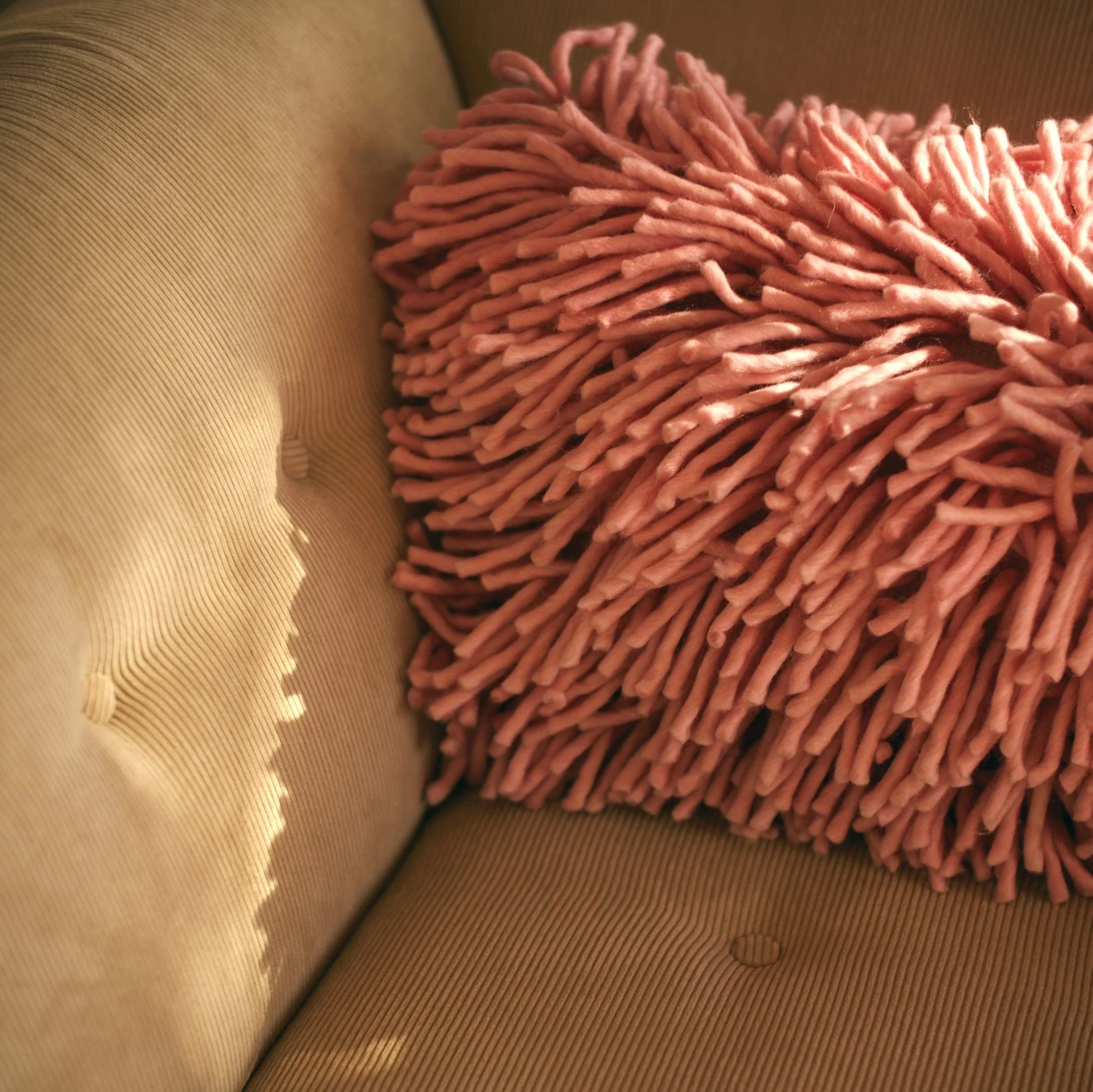 Rugged Cushion Pink 60 x 40cm - Image 6