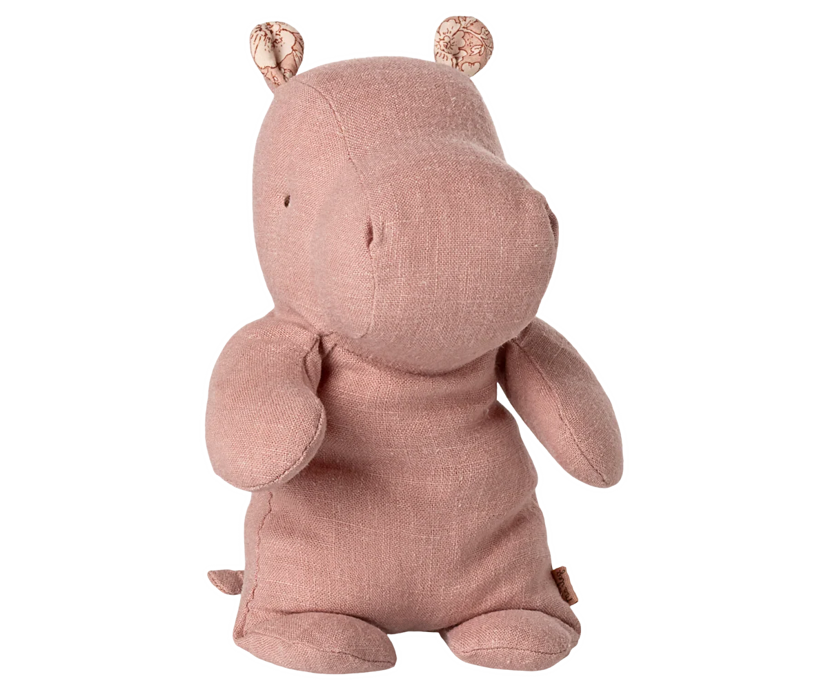 Safari Friends, Hippo, Small - Rose