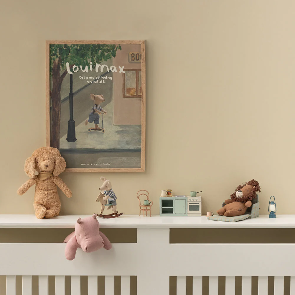 Safari Friends, Hippo, Small - Rose - Image 2