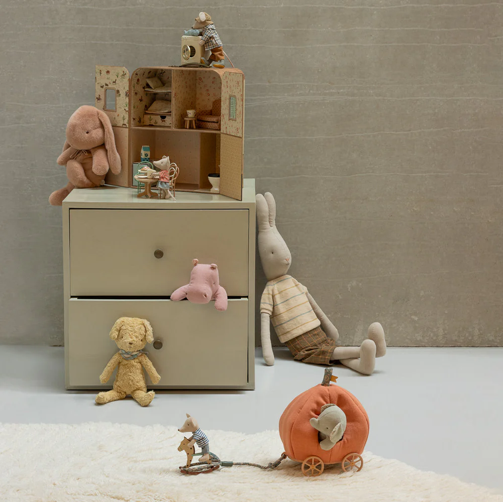 Safari Friends, Hippo, Small - Rose - Image 3