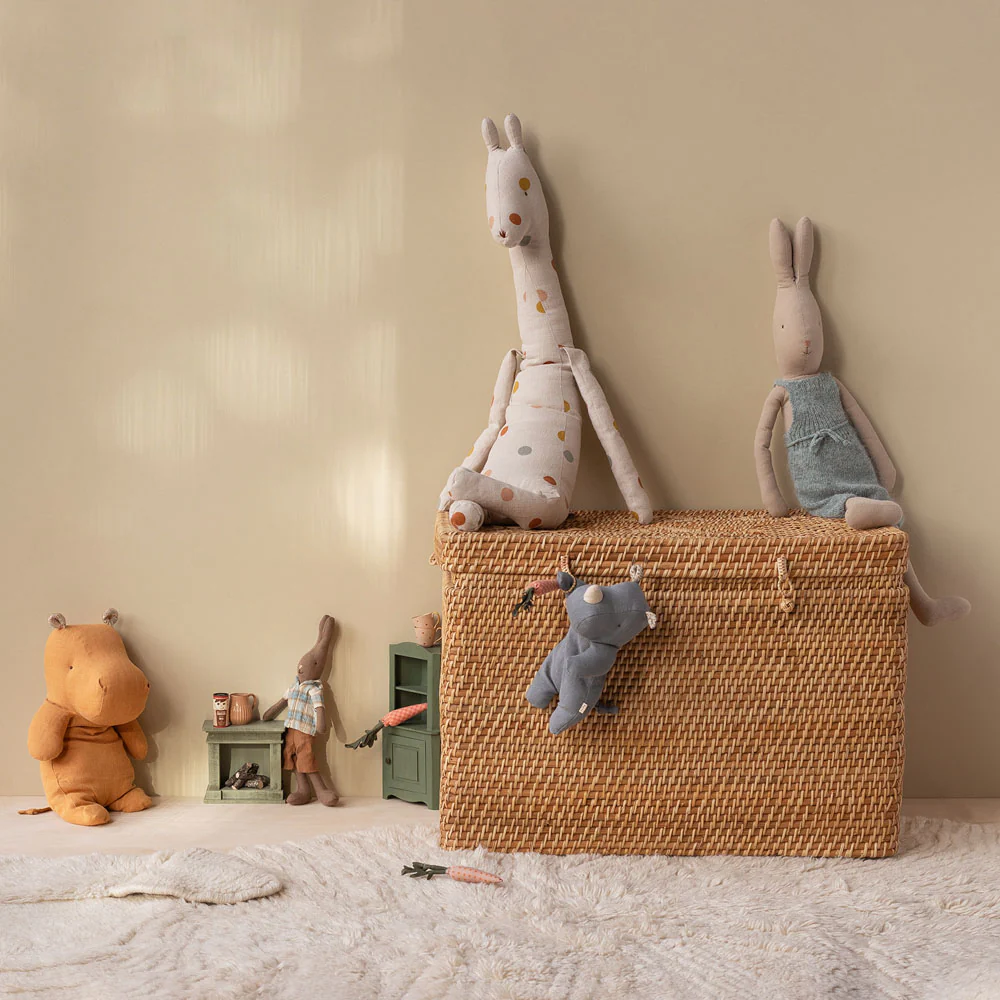 Safari Friends, Rhino, Small - Sage - Image 2