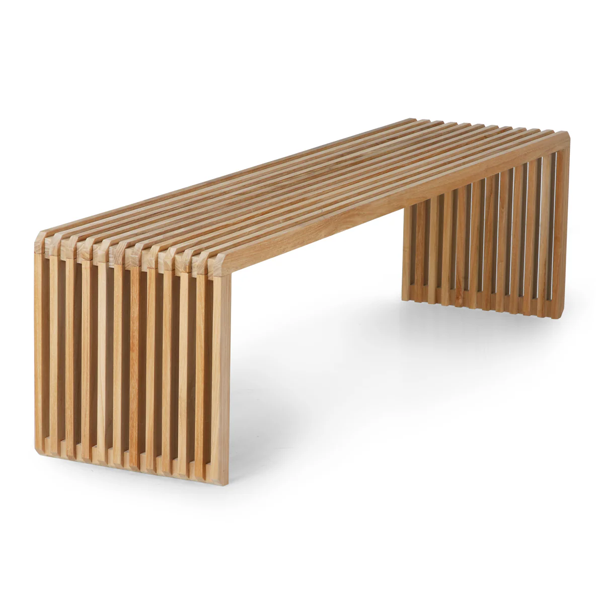Slatted Bench Teak - 3 Sizes Available