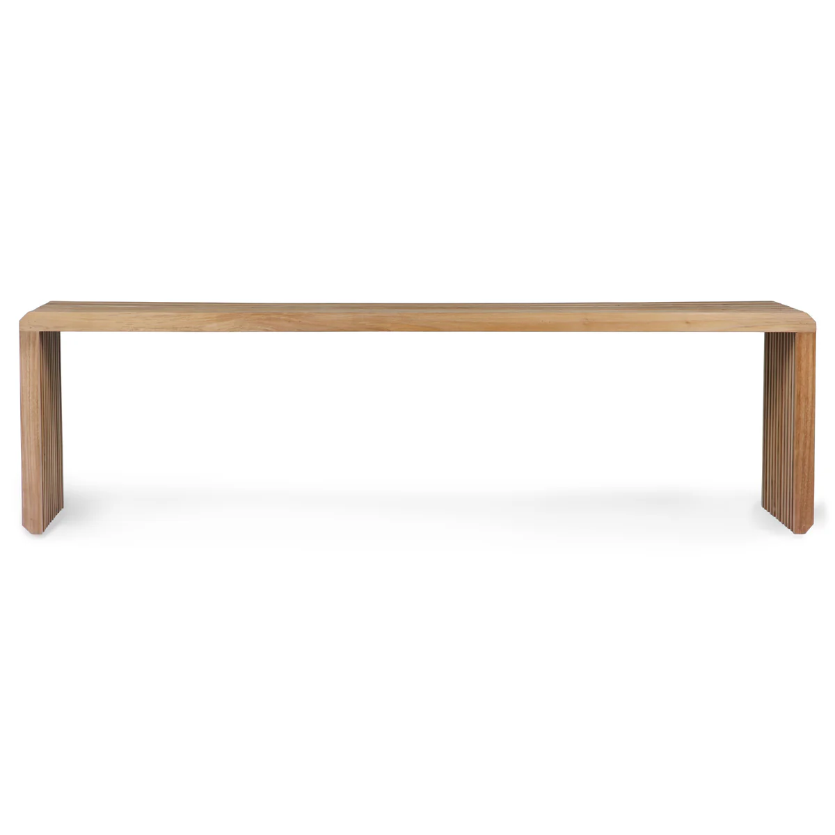 Slatted Bench Teak - 3 Sizes Available - Image 3