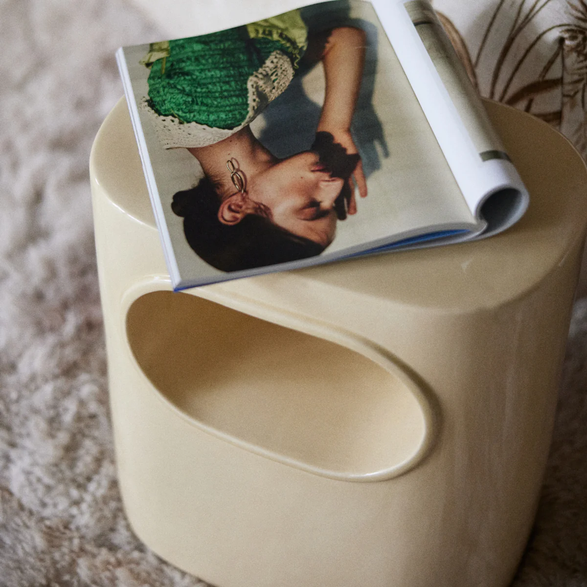 Space Side Table Cream - Image 4