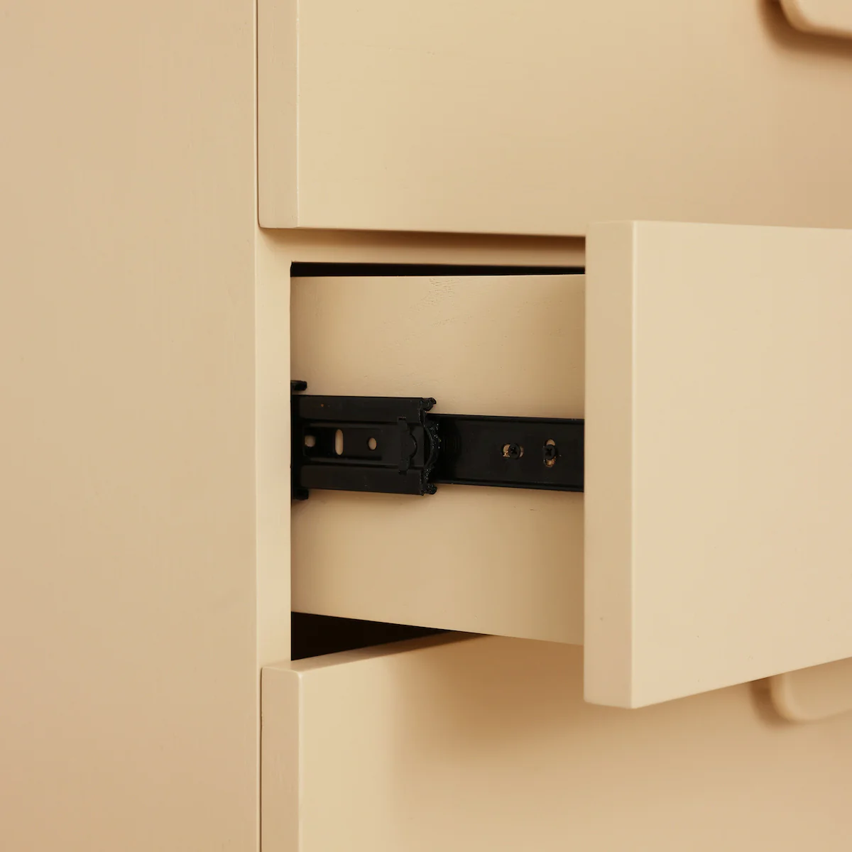 Spacious Drawer Cabinet Cream - Image 5
