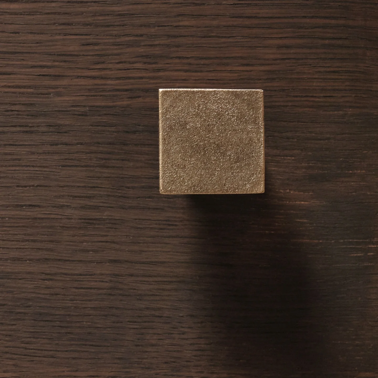 Square Hook - Large - Casted Brass - Image 2