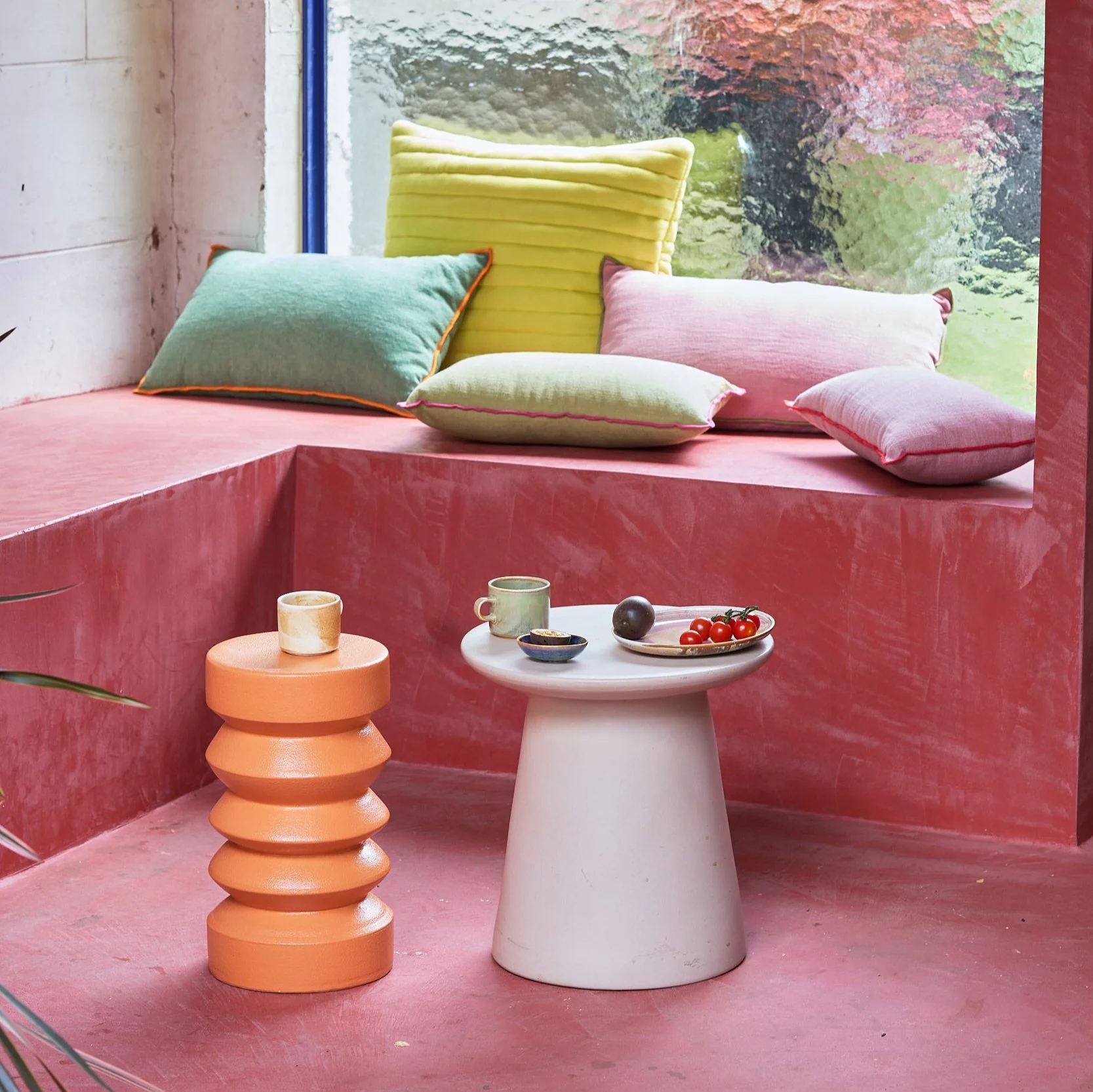 PRE-ORDER Stoneware Side Table Terra - Image 2