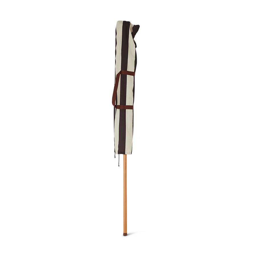 Striped Patio Umbrella Stracciatella - Image 8