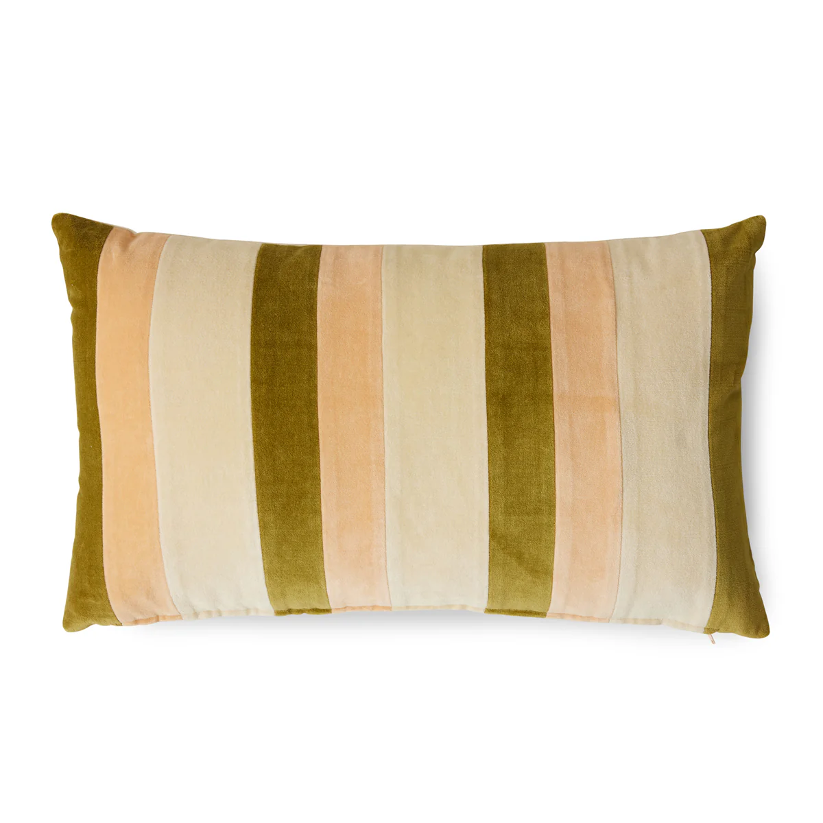 Striped Velvet Cushion Fields 60 x 35cm - Image 5