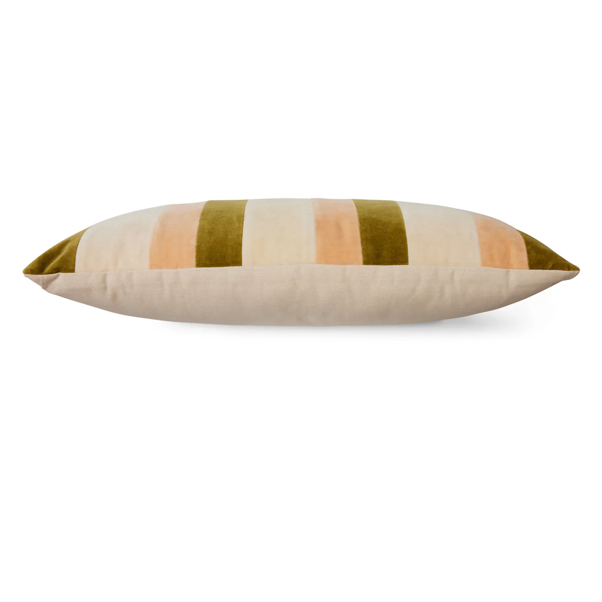 Striped Velvet Cushion Fields 60 x 35cm - Image 7