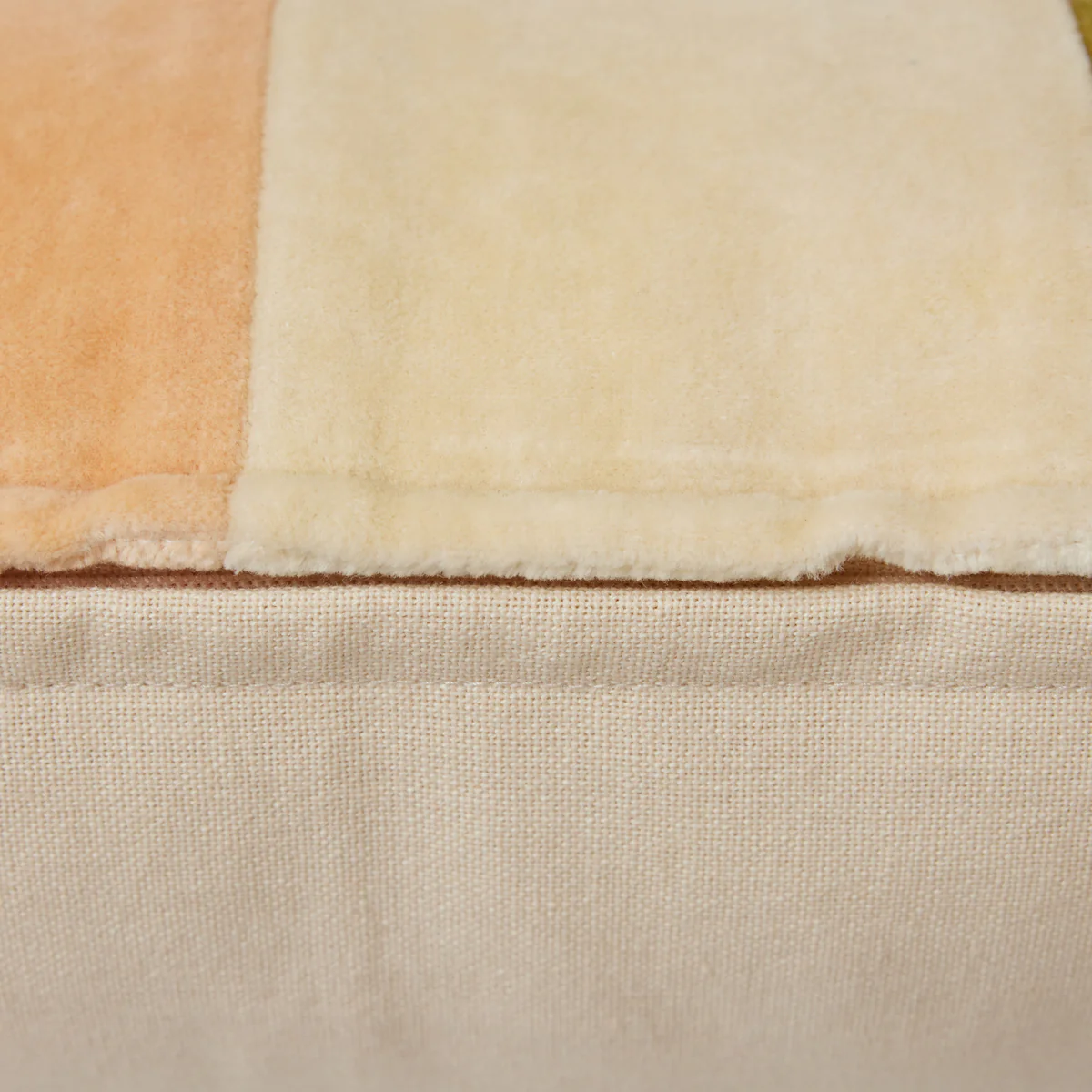 Striped Velvet Cushion Fields 60 x 35cm - Image 9