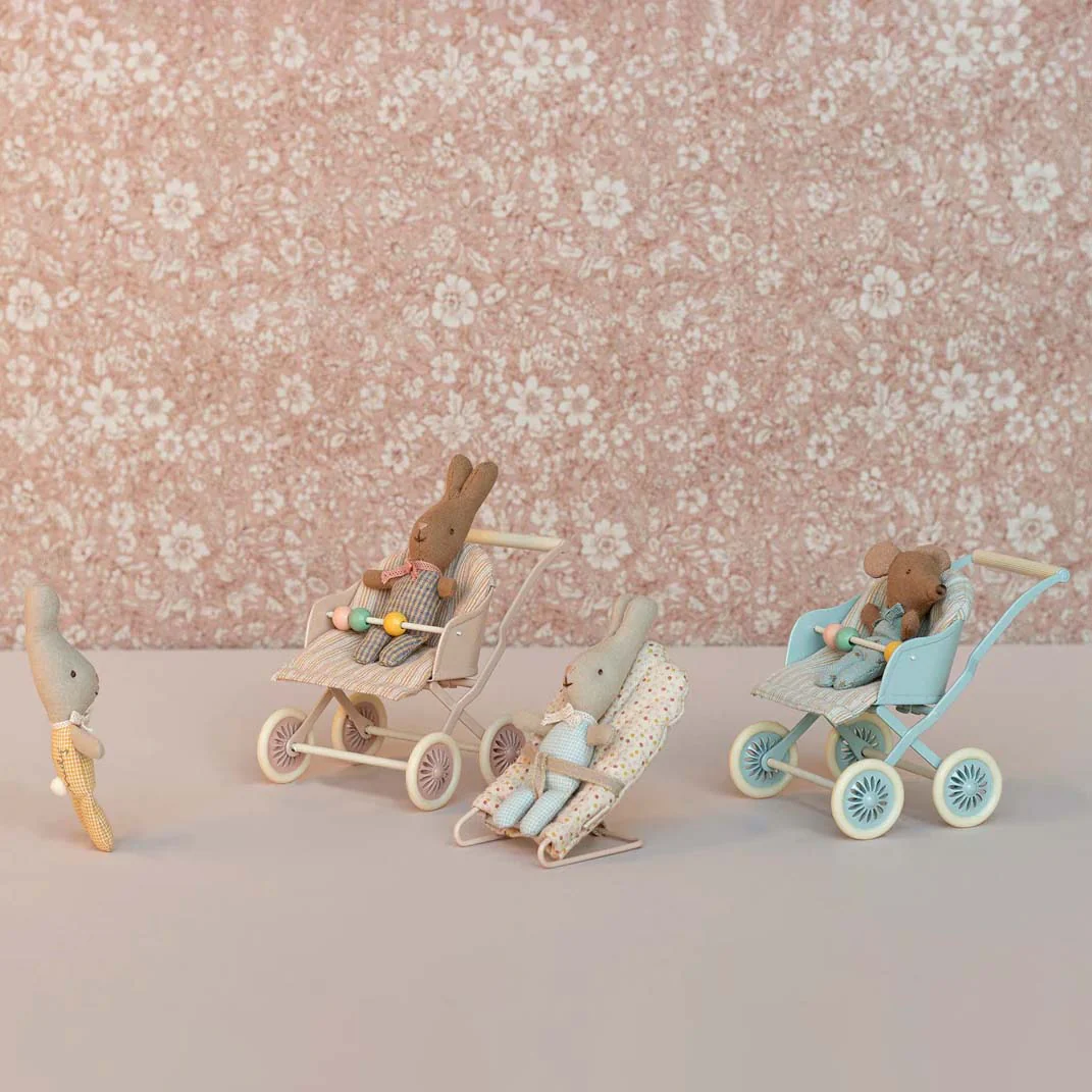 Stroller, Baby - Blue - Image 2