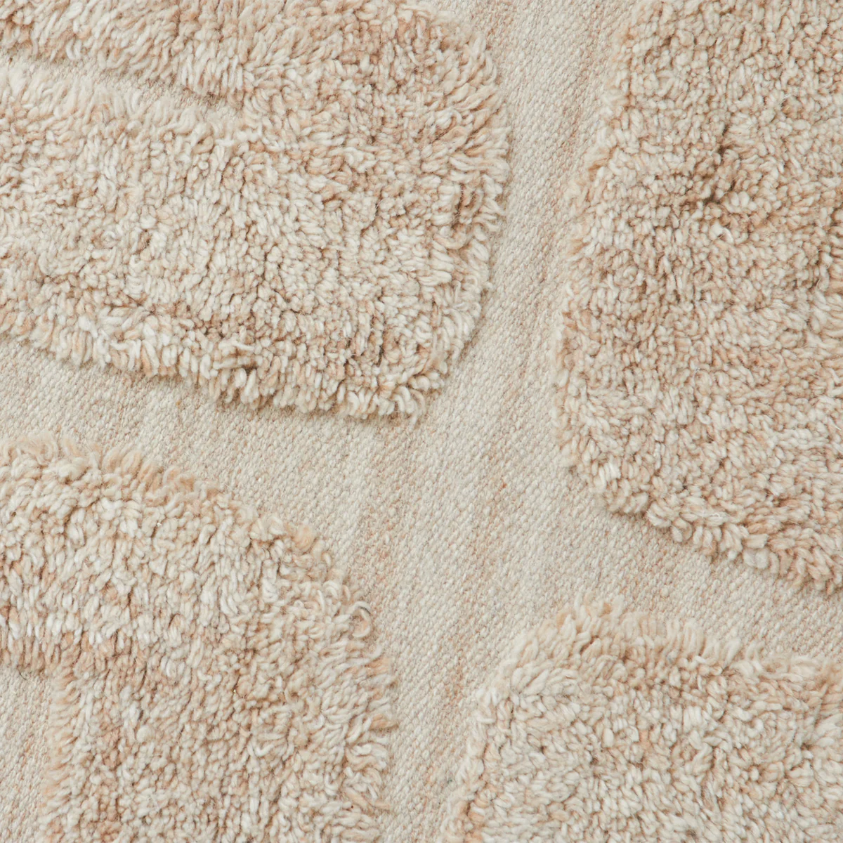 Tufted Rug Limestone, 160x230cm - Image 2