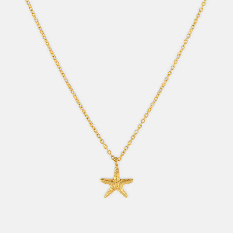Gold Starfish Necklace - Image 2