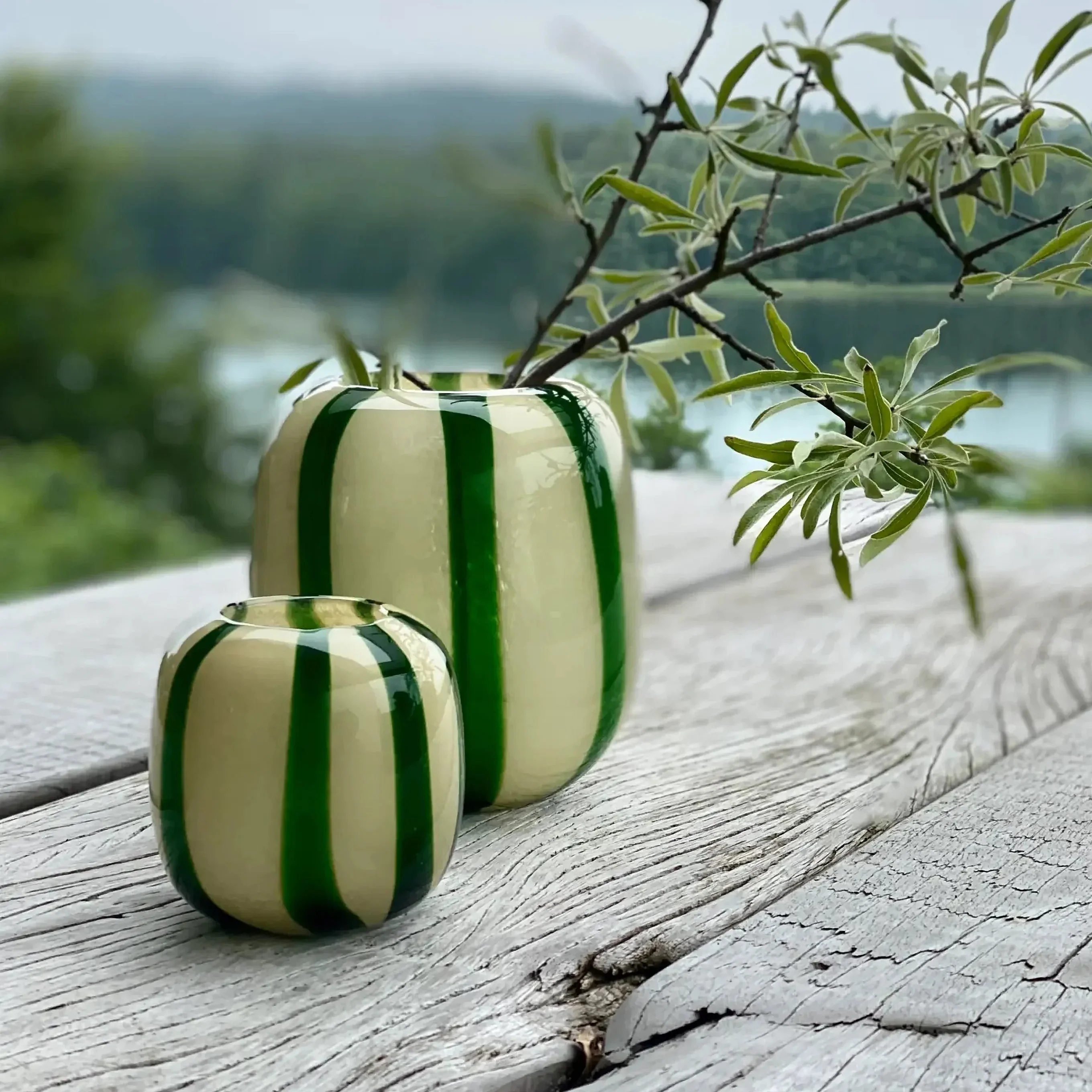 Vase, HDHope, Green
