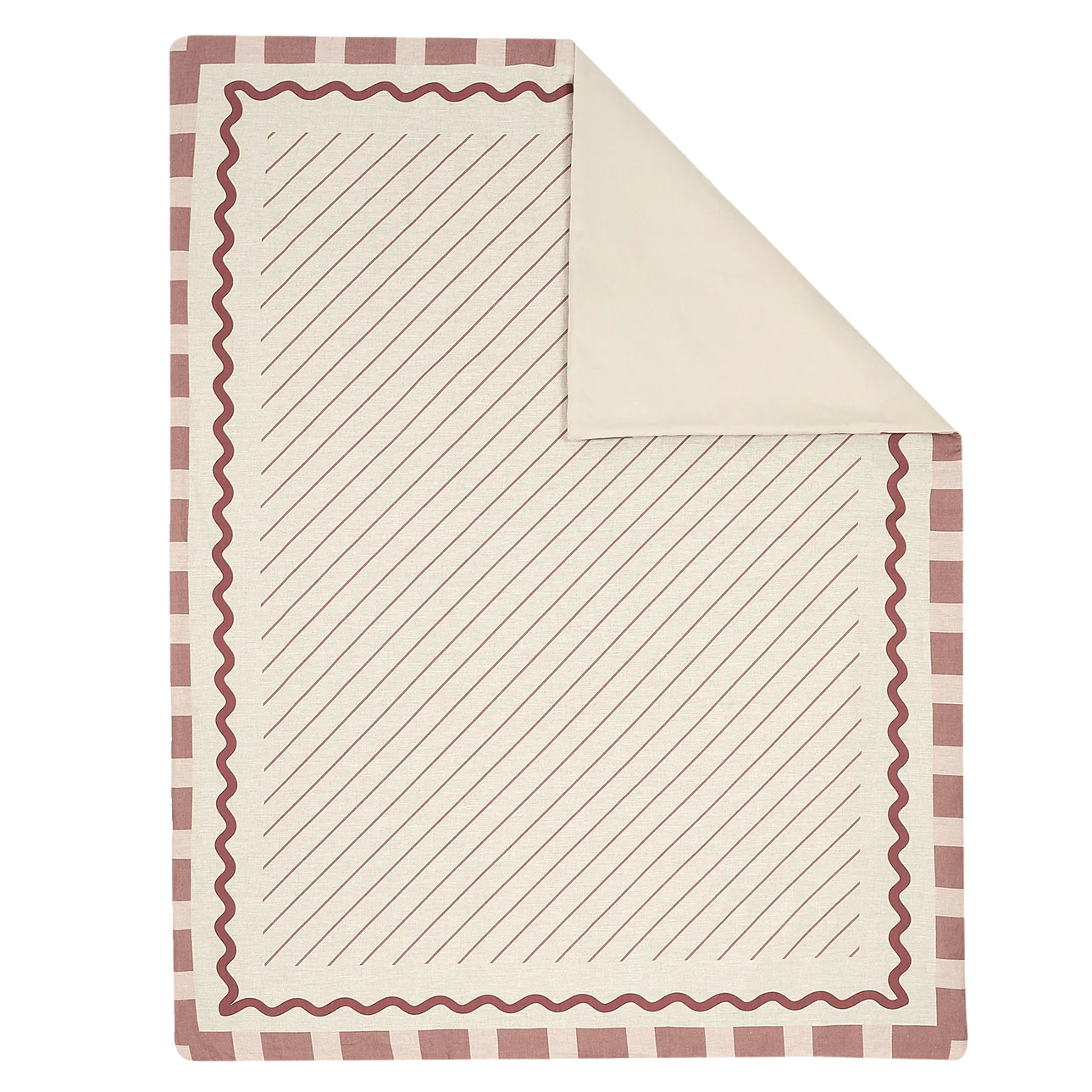 Vibes Quilt French Linen Maroon - Image 5