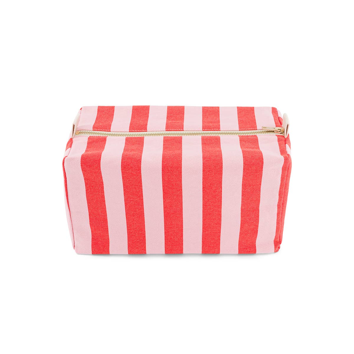 VIC TOILETRY BAG STRPES TOMATO / CANDY PINK: TOMATO / CANDY PINK / STRIPES / L13*W26*H12