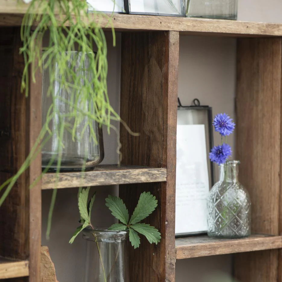Wall shelf w/different kinds of rooms UNIQUE can hang horizontal and vertical - Image 2