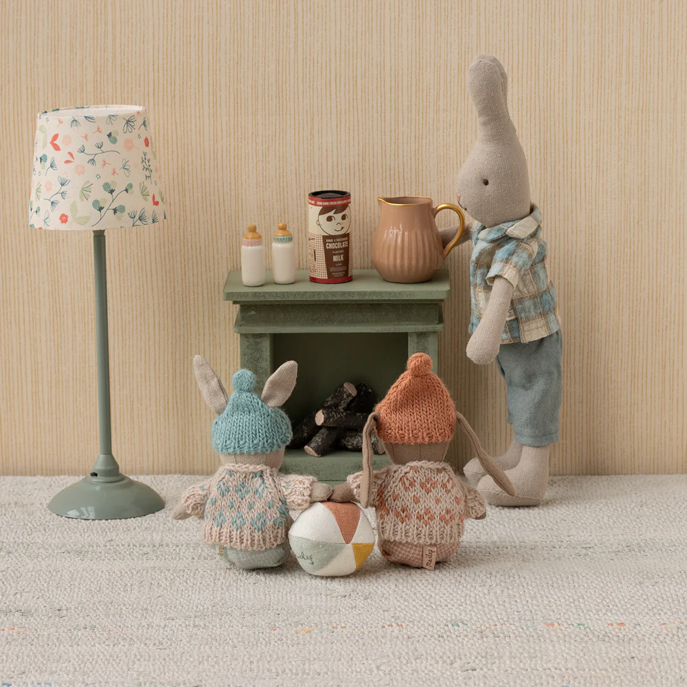 Winter Bunny, Micro - Brown - Rose - Image 2