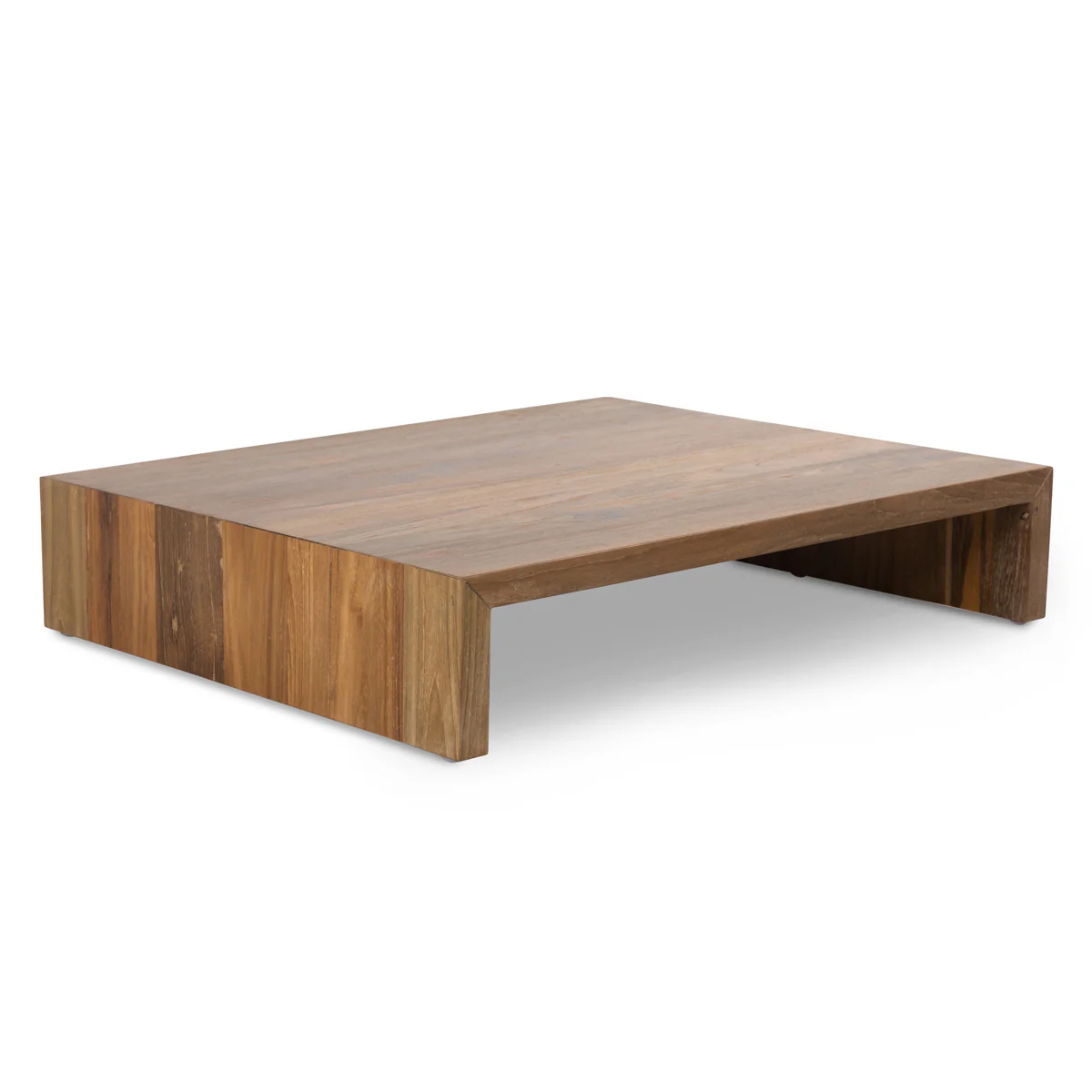 Wooden Plateau Natural Teak - Image 2
